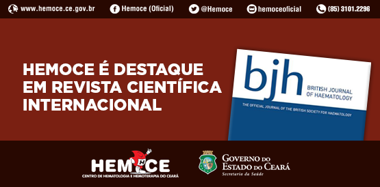 Pesquisa realizada no Hemoce é destaque em publicação britânica ...