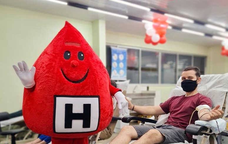 Hemoce coleta mais de 530 bolsas de sangue durante ações em alusão ao Dia Mundial do Doador