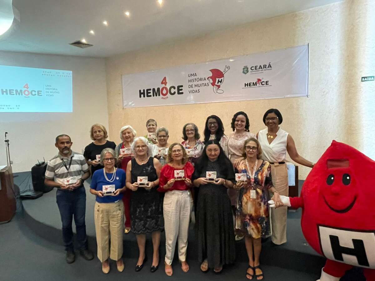 Hemoce comemora 40 anos de atendimento com homenagens a colaboradores e ...