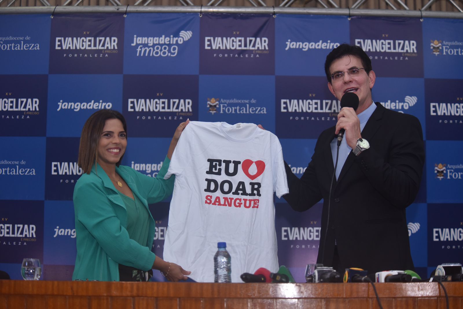 Hemoce e evento “Evangelizar é Preciso Fortaleza” promovem dia D de doação de sangue