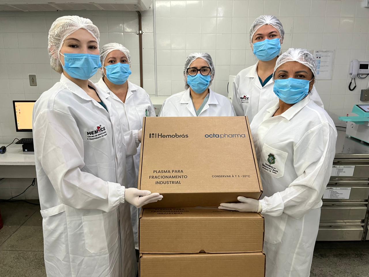 Hemoce alcança a marca de 200 mil bolsas de plasma enviadas à Hemobrás para a produção de medicamentos essenciais para o SUS