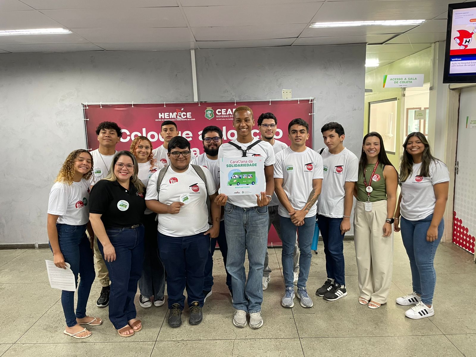 Hemoce mobiliza doações de sangue coletivas por meio das Caravanas da Solidariedade; saiba como inscrever um grupo