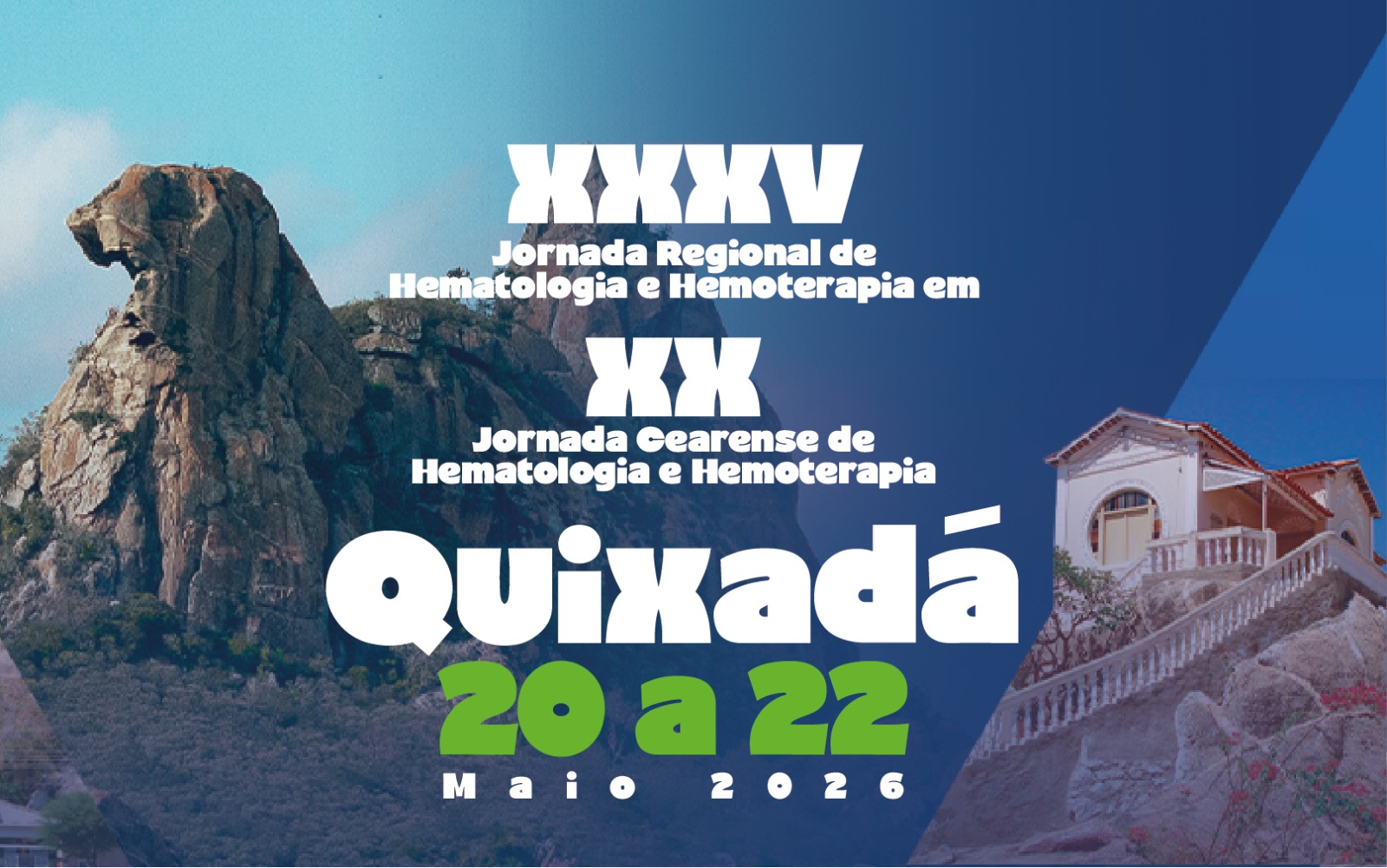 Jornada Regional de Hematologia e Hemoterapia de Quixadá e Jornada Cearense abrem inscrições
