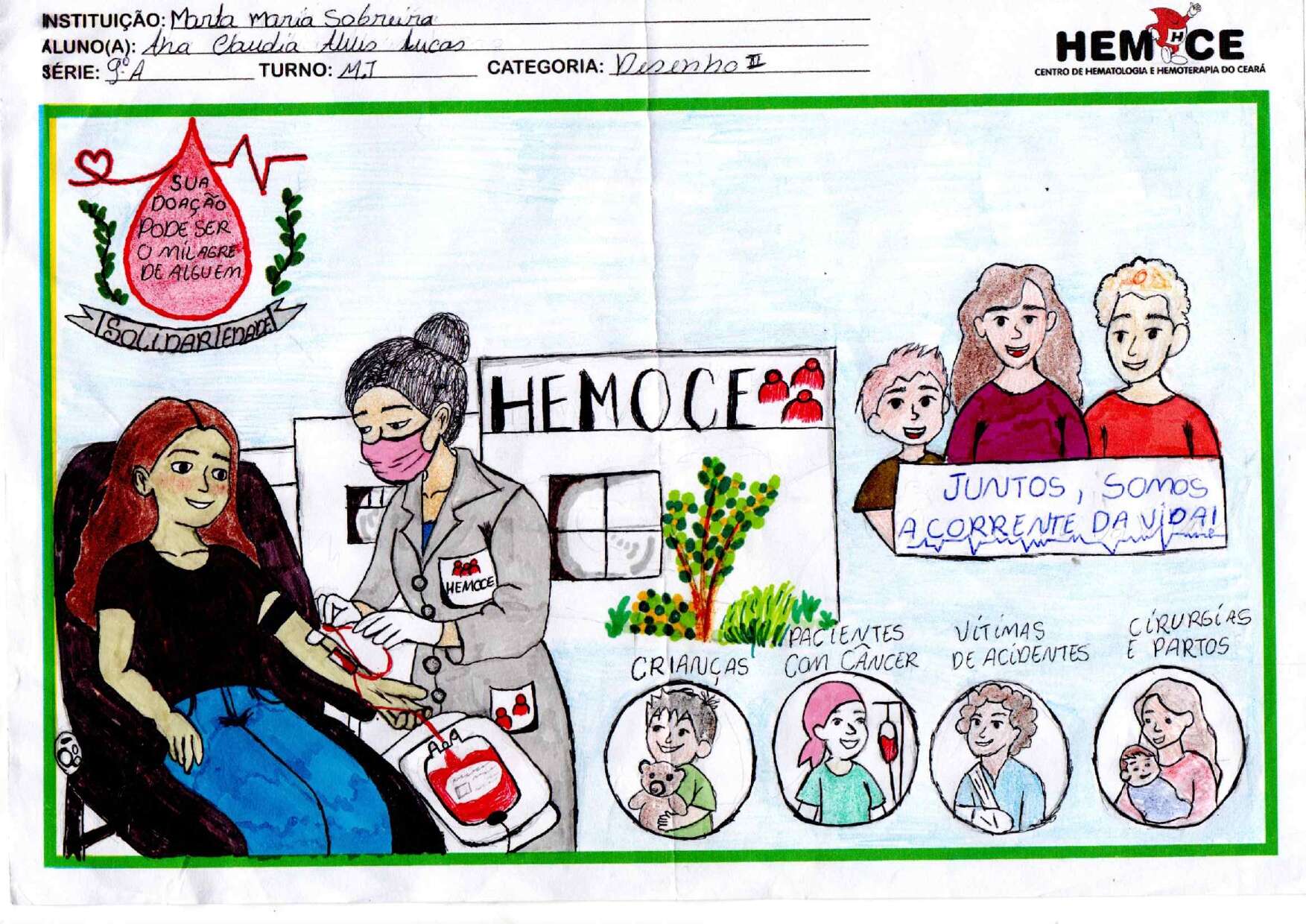 XVIII Concurso de Frases e Desenhos do Hemoce 2026 - Centro de ...